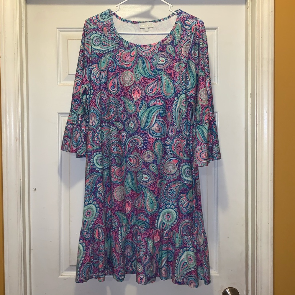 Simply Southern dress with pockets EUC